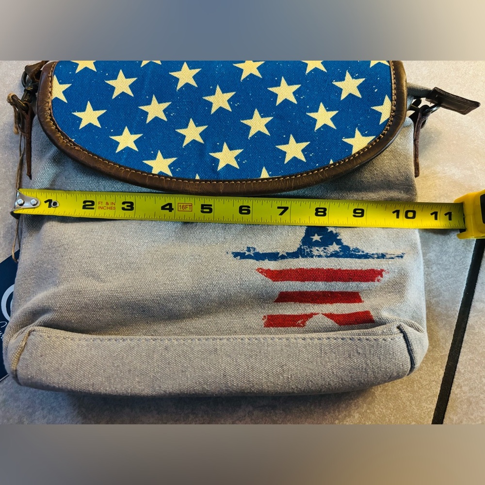 Cott n Curls “Patriotic Sling” Crossbody/Sling Bag - Picture 13 of 15